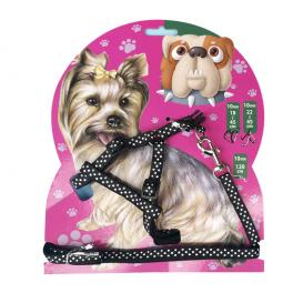 Printed cat harness & leash set 