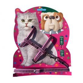 Reflective cat harness & leash set