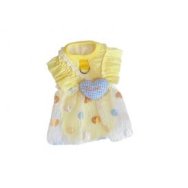 Summer thin ice silk bubble dress pet clothing